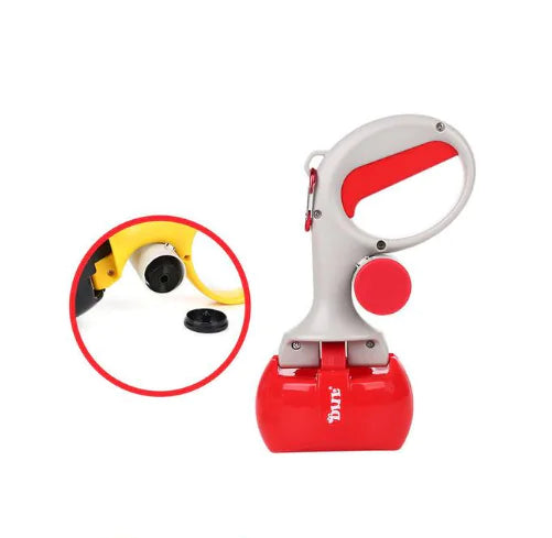 2-in-1 Portable Pet Waste Picker with Bags