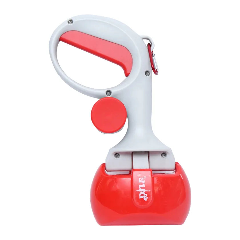2-in-1 Portable Pet Waste Picker with Eco Bags