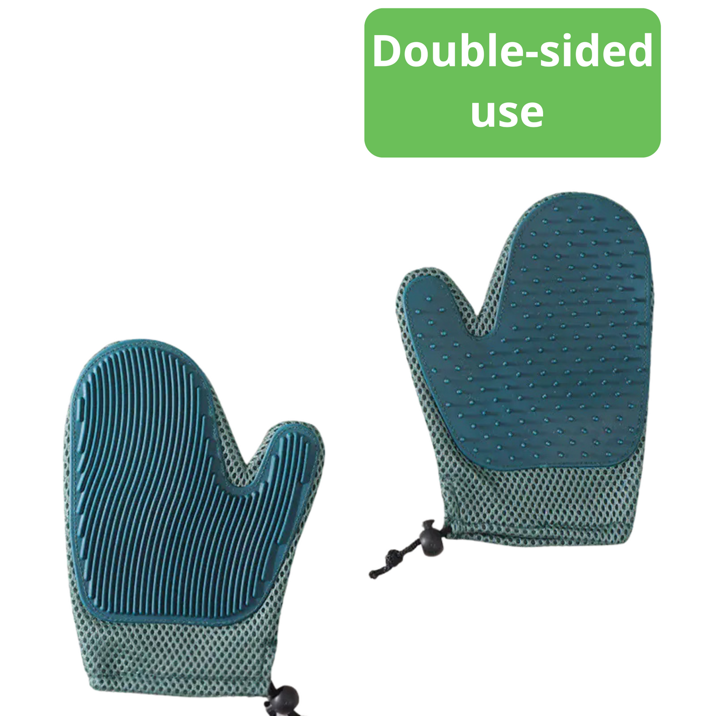 Silicone Massage Grooming Gloves – Brush, Massage & Bond