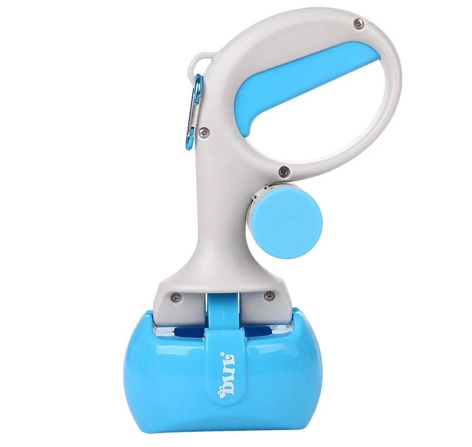 2-in-1 Portable Pet Waste Picker with Eco Bags