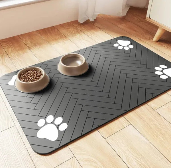Quick - Dry Diatom Pet Feeding Mat - Pawrizon